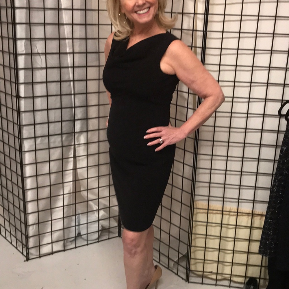 W Elegant Little Black Dress